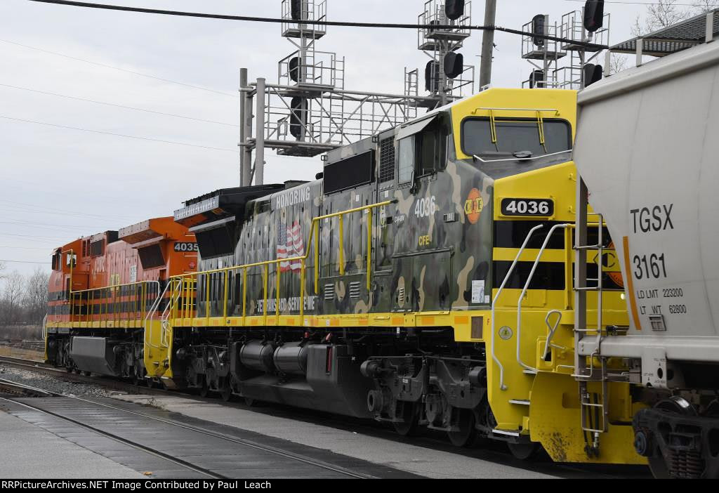 Veterans unit trails on westbound manifest